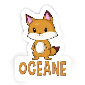 Sticker Fox Oceane Image