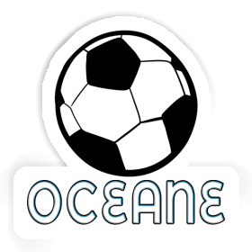 Oceane Aufkleber Fussball Image