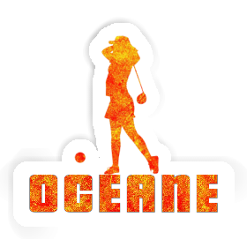 Sticker Oceane Golferin Image