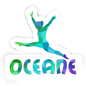 Gymnastin Aufkleber Oceane Image