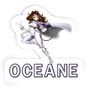 Sticker Oceane Frisörin Image