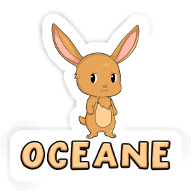 Aufkleber Oceane Osterhase Image
