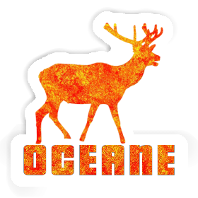 Hirsch Aufkleber Oceane Image