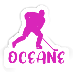 Sticker Oceane Eishockeyspielerin Image