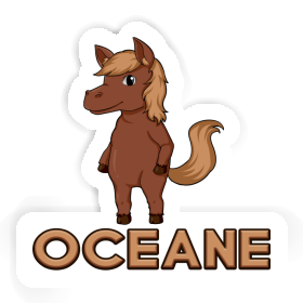 Pferd Sticker Oceane Image
