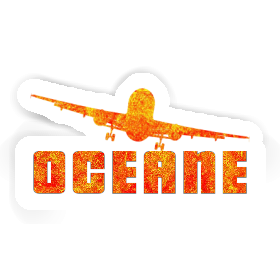 Flugzeug Aufkleber Oceane Image