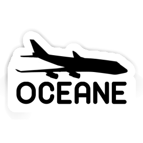 Oceane Aufkleber Jumbo-Jet Image