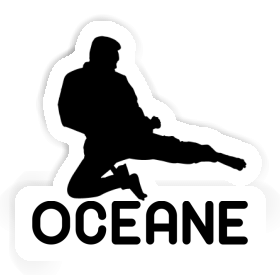 Aufkleber Karateka Oceane Image