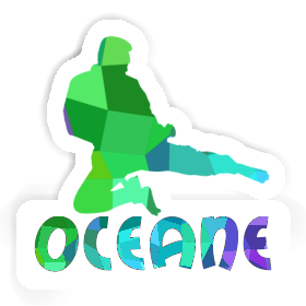 Karateka Sticker Oceane Image