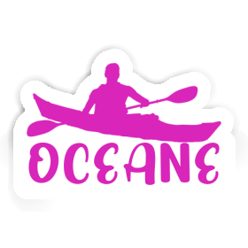 Oceane Aufkleber Kajakfahrer Image