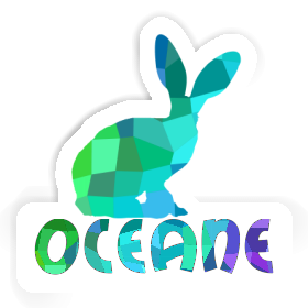 Hase Aufkleber Oceane Image