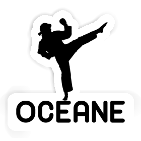 Oceane Aufkleber Karateka Image