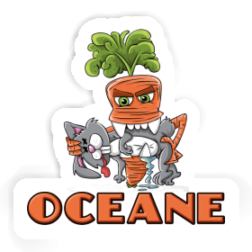 Aufkleber Monster-Karotte Oceane Image