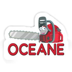 Sticker Kettensäge Oceane Image