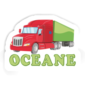 Aufkleber Oceane Lkw Image