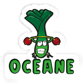 Oceane Aufkleber Gewichtheber Image