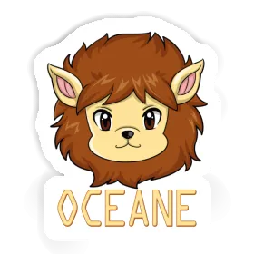 Oceane Sticker Lionhead Image