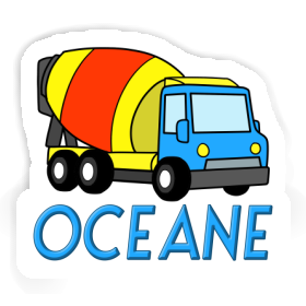 Oceane Aufkleber Mischer-LKW Image