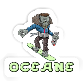 Oceane Sticker Boarder Image