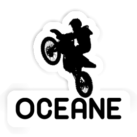 Sticker Oceane Motocross-Fahrer Image