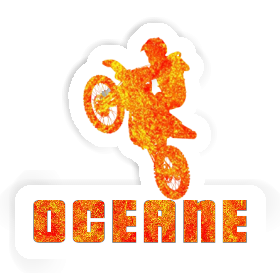 Aufkleber Motocross-Fahrer Oceane Image