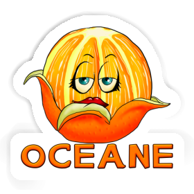 Sticker Oceane Orange Image