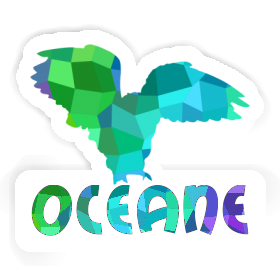 Aufkleber Eule Oceane Image