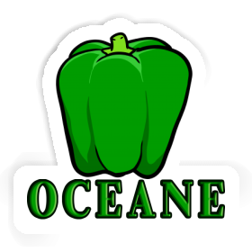 Paprika Aufkleber Oceane Image
