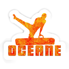 Sticker Oceane Gymnast Image