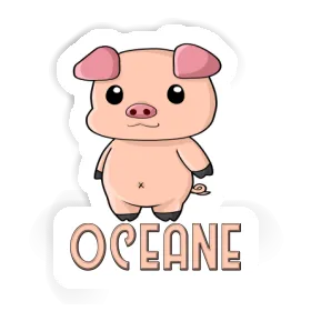 Sticker Oceane Piggy Image