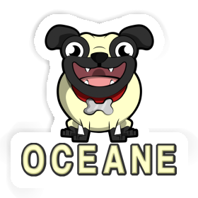 Sticker Pug Oceane Image