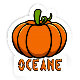 Kürbis Aufkleber Oceane Image