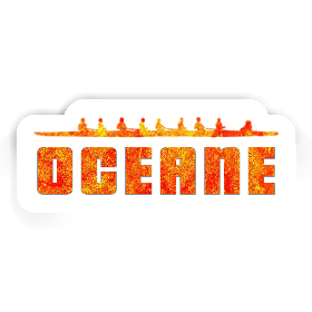 Sticker Ruderboot Oceane Image