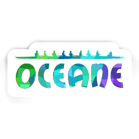 Oceane Sticker Ruderboot Image