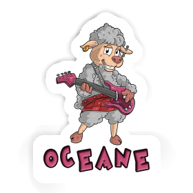 Rockergirl Aufkleber Oceane Image