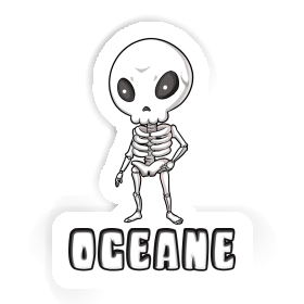 Oceane Sticker Skelett Image
