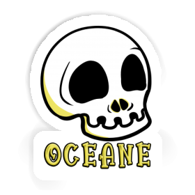 Totenkopf Aufkleber Oceane Image