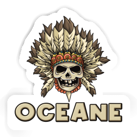 Aufkleber Oceane Kinder Totenkopf Image