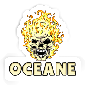 Oceane Aufkleber Totenkopf Image
