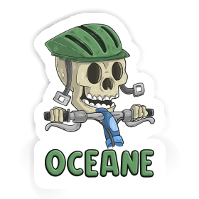 Sticker Oceane Fahrradfahrer Image