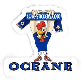 Aufkleber Hahn Oceane Image