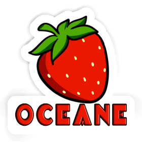Erdbeere Aufkleber Oceane Image