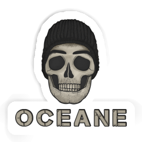 Oceane Aufkleber Totenkopf Image