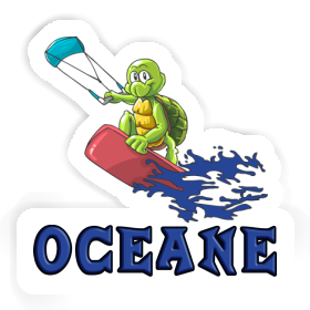 Sticker Oceane Kiter Image
