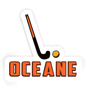 Sticker Oceane Unihockeyschläger Image