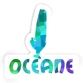 Oceane Aufkleber Windsurfer Image