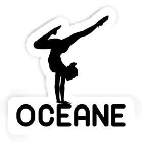 Oceane Sticker Yoga-Frau Image