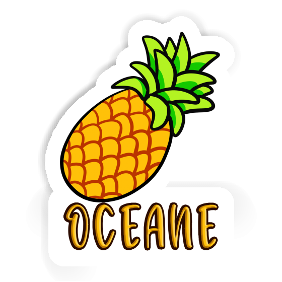 Aufkleber Oceane Ananas Notebook Aufkleber Oceane Ananas Gift package Image