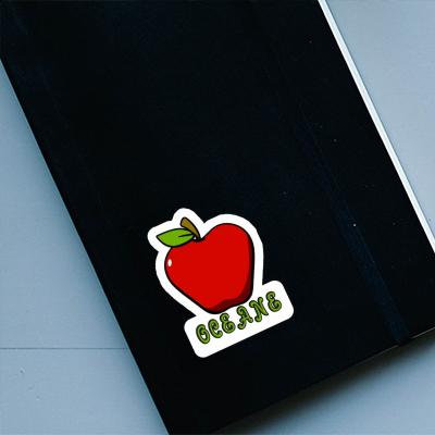 Apple Sticker Oceane Notebook Apple Sticker Oceane Gift package Image