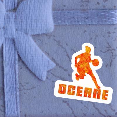 Oceane Sticker Basketball Player Notebook Oceane Sticker Basketball Player Gift package Image
